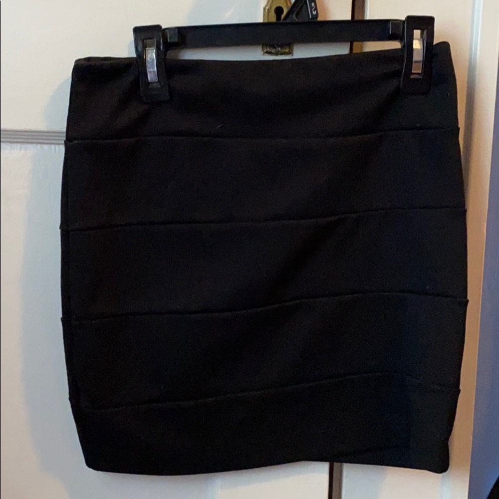 Nollie black mini skirt